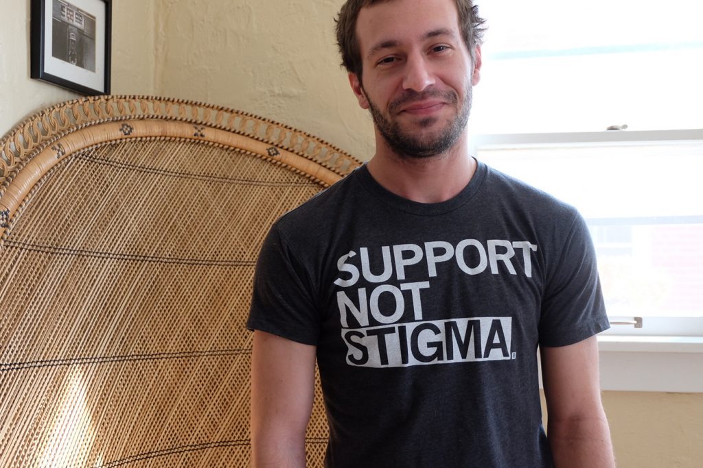 They Fell In Love Helping Drug Users. But Fear Kept Him From Helping Himself.