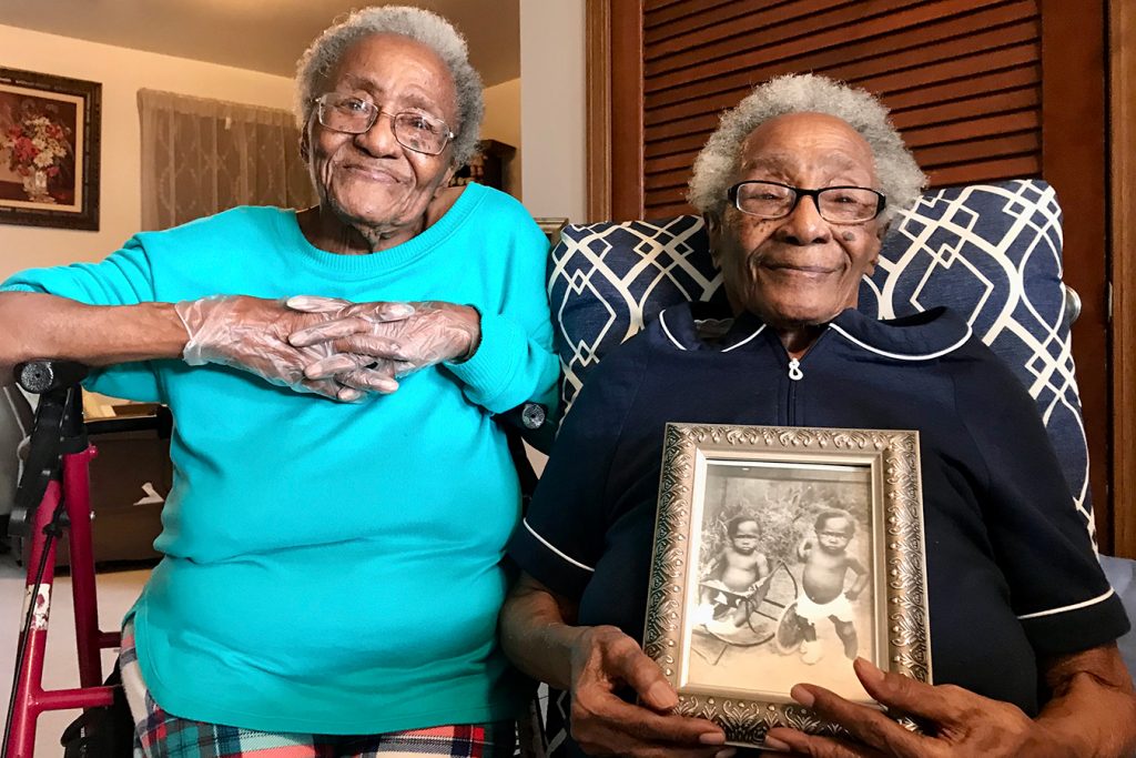 ‘I Wasn’t Eating’: Senior Twin Sisters Battle Pandemic Anxiety Together
