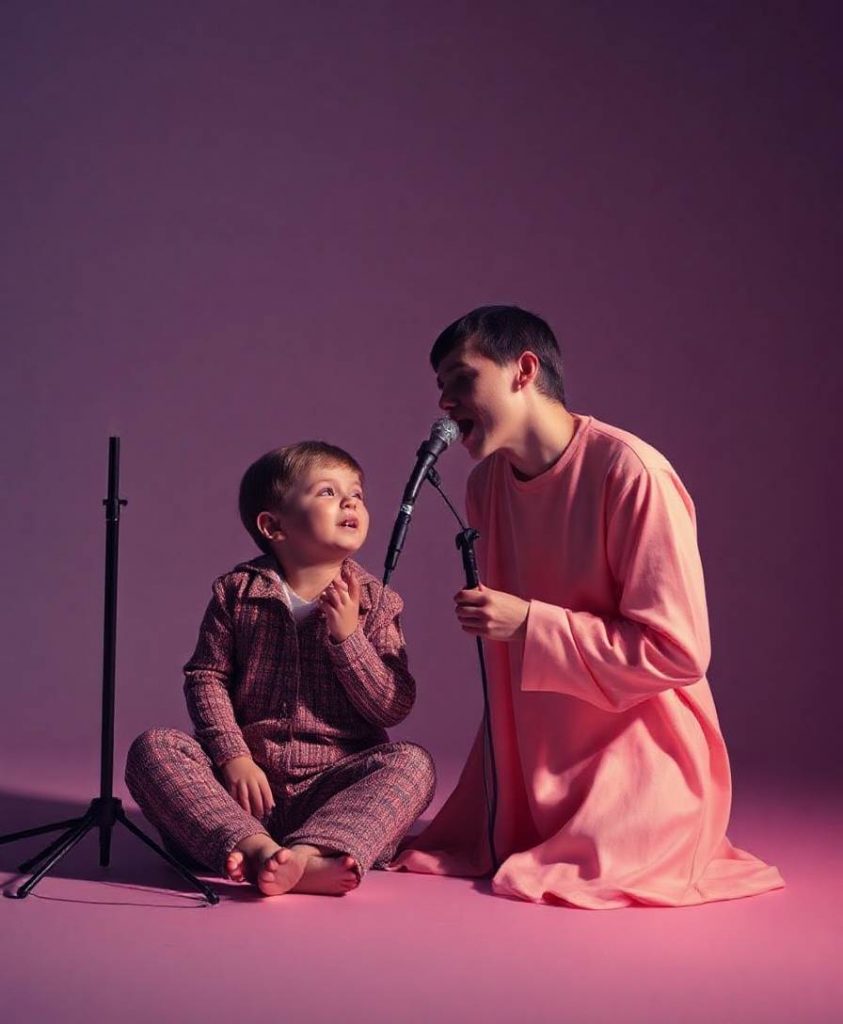 Singing to babies improves their mood