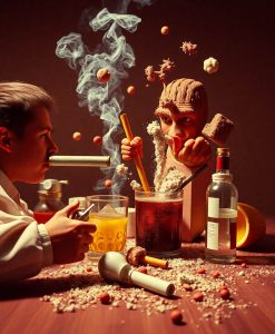 The effects of smoking, drinking and lack of exercise are felt by the age of 36, new research indicates