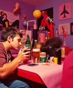 Thinking peers drink more drives risky behavior