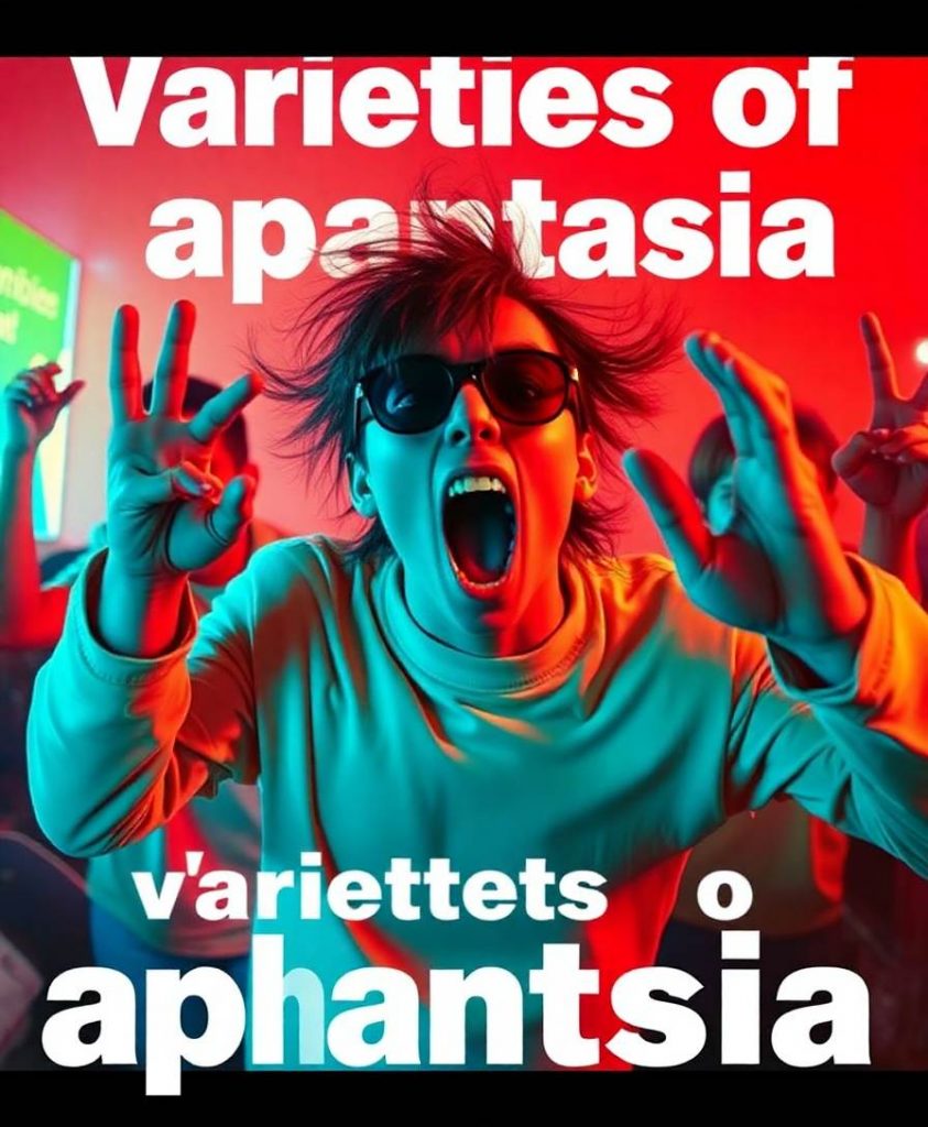 Varieties of aphantasia