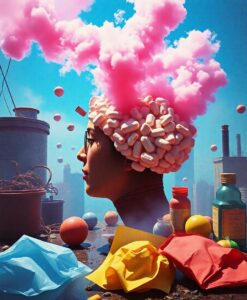 Air Pollution Might Hasten Alzheimer's Progression - AI Generated Image