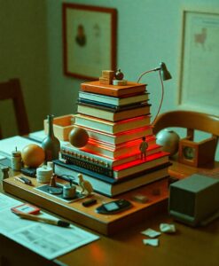 Do Humans Use Push‐Down Stacks When Learning or Producing Center‐Embedded Sequences? - AI Generated Image