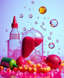 Fatty liver breakthrough: A safe, cheap vitamin shows promise - AI Generated Image