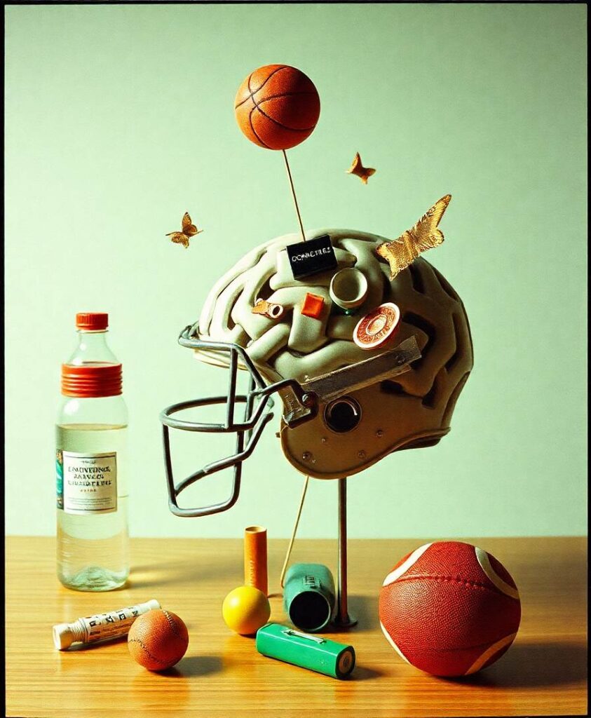 Head Impacts Cause Brain Cell Loss in Young Athletes