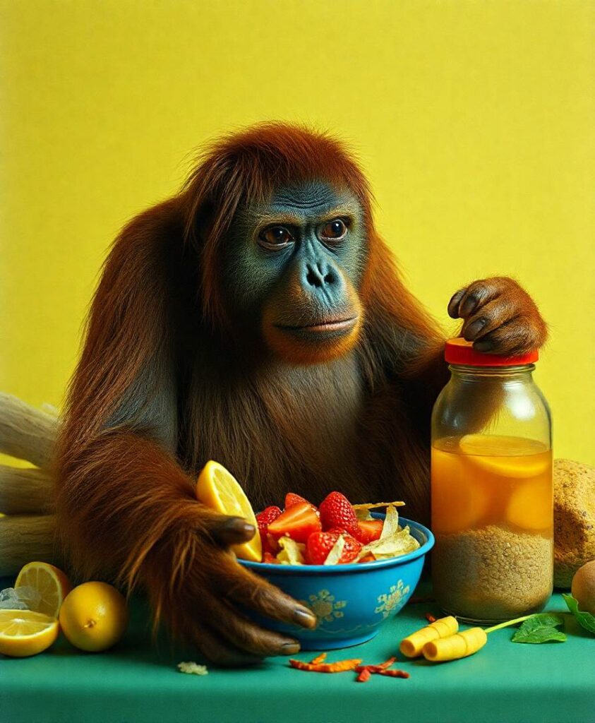 How orangutans thrive in feast and famine without gaining weight