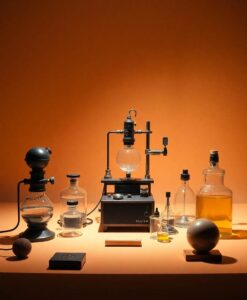 Language Universals in Sentence Length: Comparing Sentence Length Distributions of 10 Languages - AI Generated Image