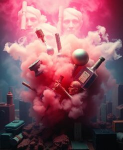 Smog in the brain: Dirty air speeds Alzheimer’s decline - AI Generated Image