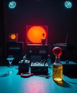 Testing circuit-level theories of consciousness in humans - AI Generated Image