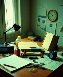 Between Two Grammatical Gender Systems: Exploring the Impact of Grammatical Gender on Memory Recall in Ukrainian−Russian Simultaneous Bilinguals - AI Generated Image