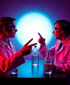 Coordinating Attention in Face‐to‐Face Collaboration: The Dynamics of Gaze, Pointing, and Verbal Reference - AI Generated Image