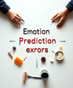 Emotion and prediction errors: which ingredients matter? - AI Generated Image