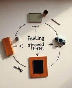 Feeling stressed? Science finds a simple way to take back control - AI Generated Image