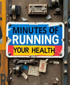 How just minutes of running can supercharge your health - AI Generated Image