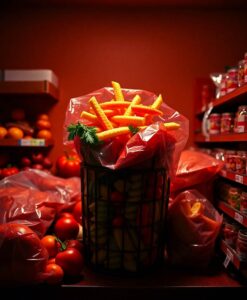 How to Cut Down on Costly Food Waste - AI Generated Image