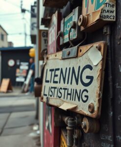 Reconceptualizing cognitive listening - AI Generated Image