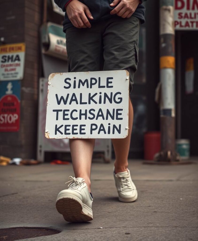 Simple Walking Technique Relieves Knee Pain