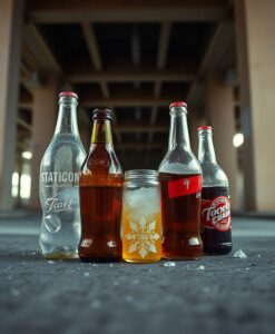 Study: Microplastics Found in All Tested Beverages - AI Generated Image