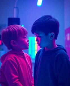 Visual Statistical Learning in Children Aged 3−9 Years - AI Generated Image