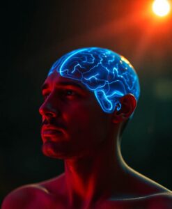 A hidden brain energy signal drives depression and anxiety - AI Generated Image