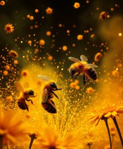 Bees, blindsight, and consciousness - AI Generated Image