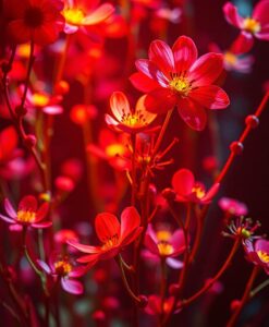 Nanoflowers supercharge stem cells to recharge aging cells - AI Generated Image