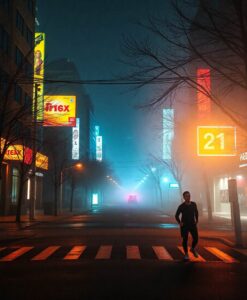 Polluted air quietly erases the benefits of exercise - AI Generated Image