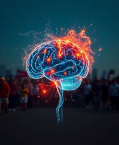 What the Air You Breathe May Be Doing to Your Brain - AI Generated Image