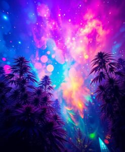 Cannabis compounds show unexpected power against ovarian cancer - AI Generated Image