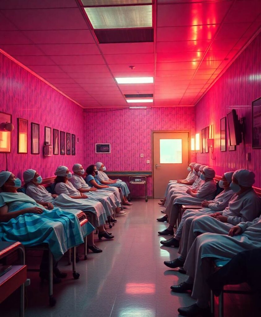 A room full of flu patients and no one got sick