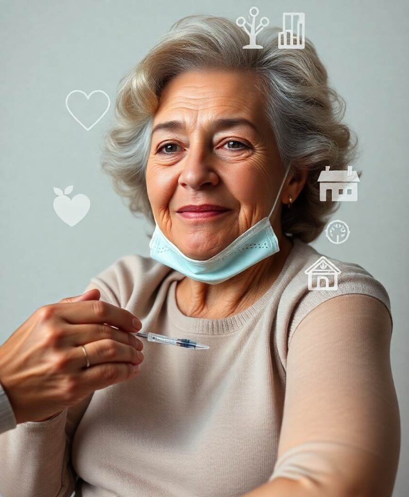 Las vacunas ayudan a las personas mayores más de lo que se pensaba