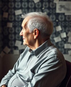 Massive brain study reveals why memory loss can suddenly speed up with age - AI Generated Image