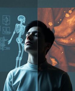 Rendering aphantasia into the social realm - AI Generated Image