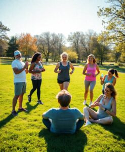 The ACE 7 Core Drivers of Healthy Living - AI Generated Image