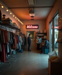 Thrift Store. Clinic. Roller Rink. Center Becomes ‘Radical’ Lifeline Amid Homelessness, Drug Crises. - AI Generated Image