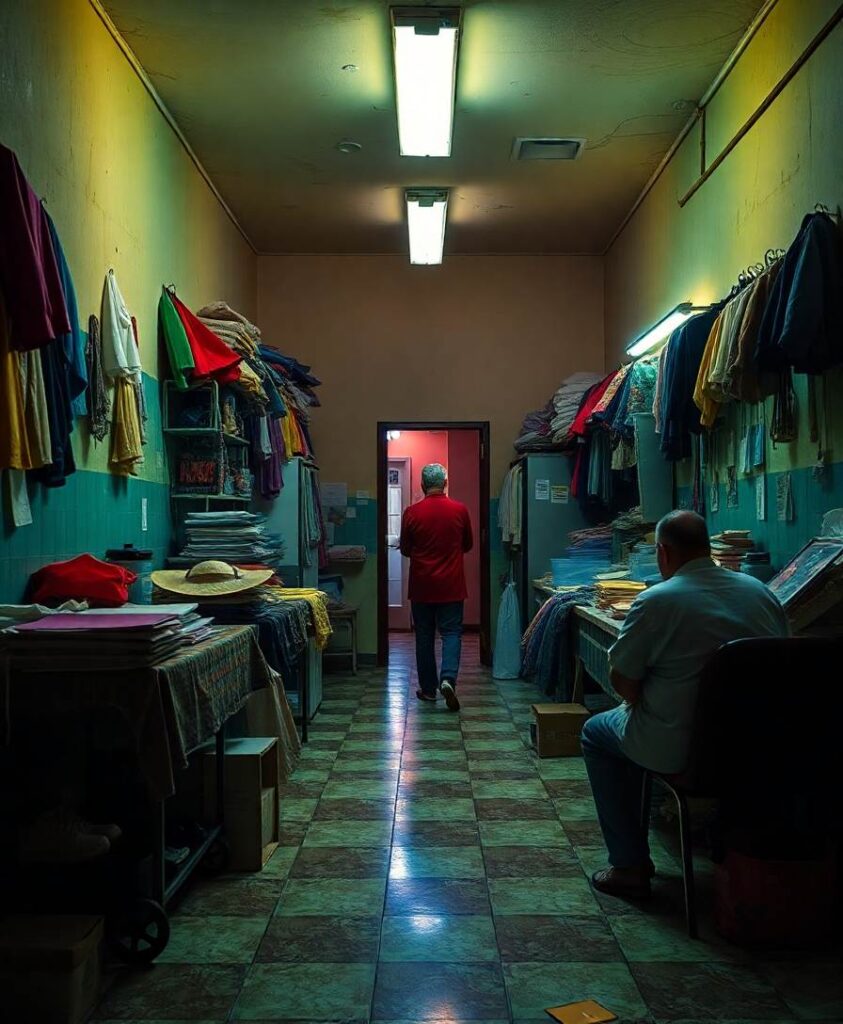 Tienda de segunda mano. Clínica. Lugar de encuentro. Centro se convierte en espacio vital en medio de la crisis de vivienda y drogas