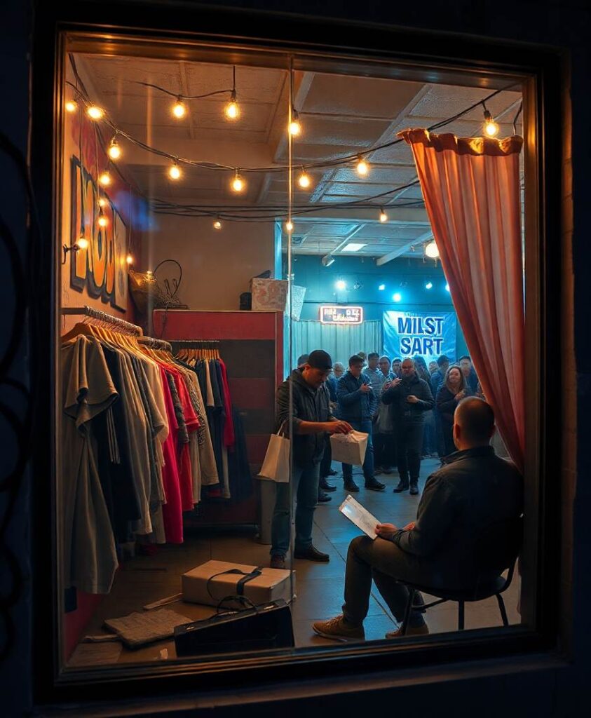 Tienda de segunda mano. Clínica. Lugar de encuentro. Centro se convierte en espacio vital en medio de la crisis de vivienda y drogas