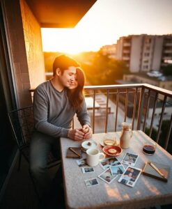 Couples who savor happy moments together have stronger, longer-lasting relationships - AI Generated Image