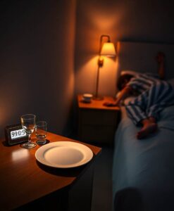 Stop eating 3 hours before bed to improve heart health - AI Generated Image