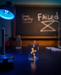 A lab mistake at Cambridge reveals a powerful new way to modify drug molecules - AI Generated Image