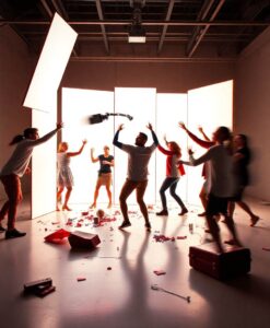 Harnessing Uncertainty: Improvisation as a Model for Rapid Behavioral Expansion - AI Generated Image