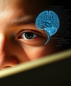 Looking inside and beyond eye fixations in reading - AI Generated Image