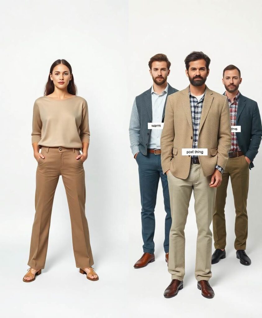 People think of women as one thing, men as many