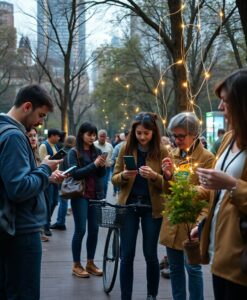 Scalable psychological solutions to environmental problems - AI Generated Image