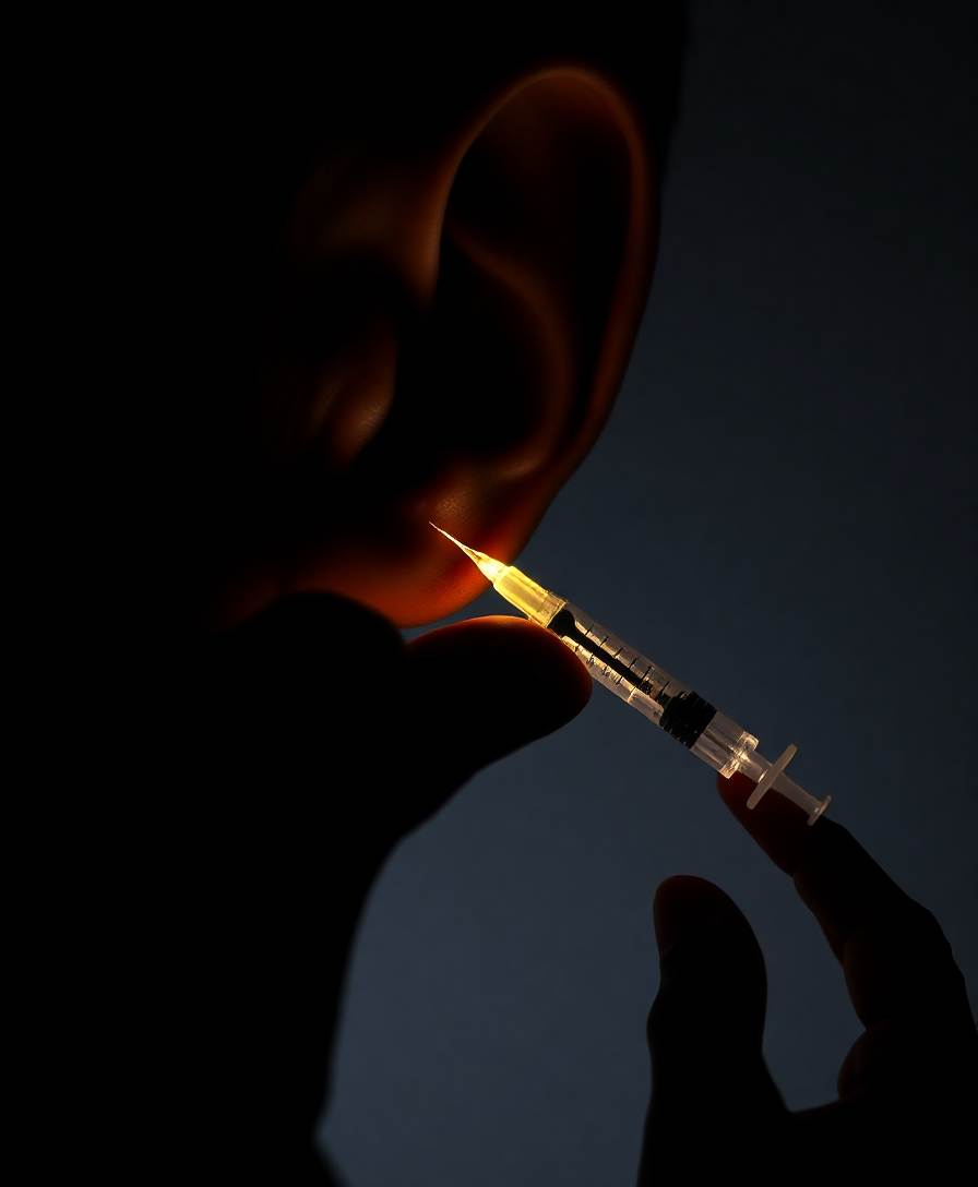 Ear Injection Images Deafness reversed: One injection restores hearing in just weeks ...