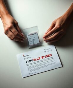 In Policy Reversal, Trump Admin Ends Funding For Fentanyl Test Strips - AI Generated Image
