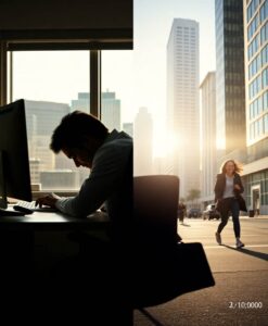 It doesn’t matter how much you sit — walking more could lower your risk of death and disease - AI Generated Image