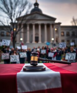 Judge Blocks Wyoming Abortion Ban, Pending Lawsuit Resolution - AI Generated Image