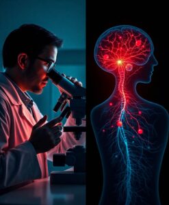 Scientists discover hidden gut trigger behind ALS and dementia - AI Generated Image